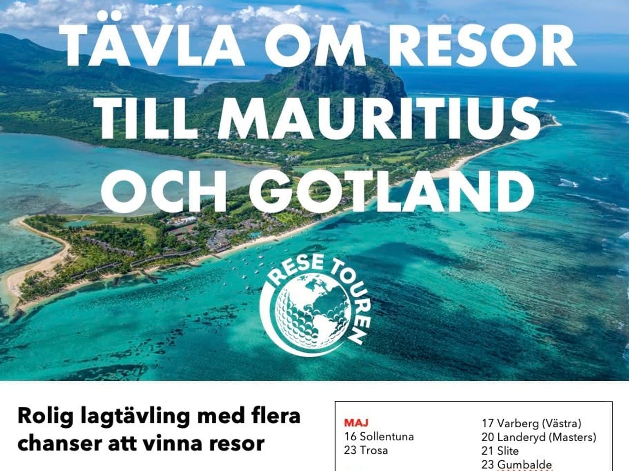 Resetouren lördag 22 augusti!